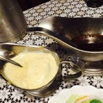 シェフ - エビフライ＋ステーキ＋クリームコロッケセット：1,200円