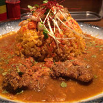 レベルカレー - グリルチキンカレー  ライス大盛り