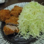 とんかつ 椿 - ヒレ定食1750円