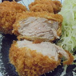 とんかつ 椿 - ヒレ定食1750円