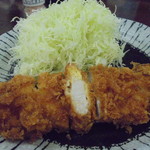 とんかつ 椿 - ロース定食1550円