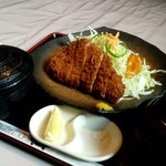 とんふみ - 黒豚ロースカツ定食