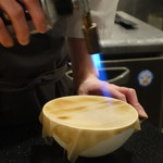 セララバアド - 丁寧に炙っています