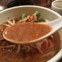 中華旬彩 森本 - 濃厚担々スープ
