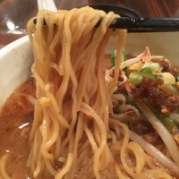 中華旬彩 森本 - 細ちょい縮れ麺