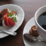 CAFÉ de ROMAN - 食後のデザート＆コーヒー