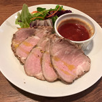 立呑み小町 - 自家製ローストポーク380円（税別）