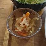畠瀬本店食品部 - 切り干し大根：週替わりランチセット（ハヤシオムライス）（ランチパスポートver）