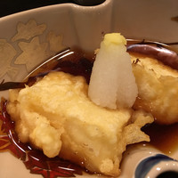 懐石料理 はし本 - 胡麻豆腐の揚げ出し