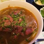 GOI CUON - (2016年11月　訪問)生春巻きセット、910円。ブンボーフエを選択。麺をフォーに変えてもらいました。