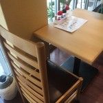 菜香 - (内観)2名テーブル席