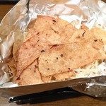 そらいえ - パリパリとり皮焼き（塩）：500円