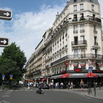 ボンジュール食堂 - 参考(目を閉じると、パリの街角)