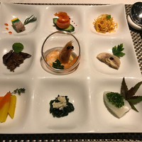 御膳房 六本木店 - 季節前菜の盛り合わせ