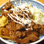 吉野家 - 【期間・店舗限定】 牛カルビ生姜焼丼 大盛