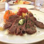 キッチン ノリタ - 2016/11　牛ﾘﾌﾞﾛｰｽ　ﾒｲﾝﾗﾝﾁ 1,500円