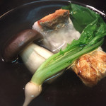 はらまさ - 太刀魚と大黒しめじのお椀