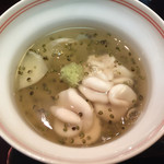 はらまさ - ユリ根と白子のあんかけ