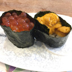 すし処金太郎 - 2016.11 うに、いくら