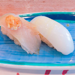 すし処金太郎 - 2016.11 鯵、スミイカ、
      あと一つ？