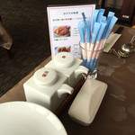 龍天楼 - 卓上をパシャ