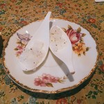 ラ スフォリーナ - 口直しのシャーベット ¥2,600のコースで口直しが出るのも凄い 2016年11月