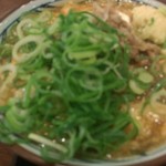 丸亀製麺 - 肉玉あんかけうどん(2016年11月)