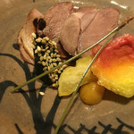 芹生 - 牡丹肉のロースト