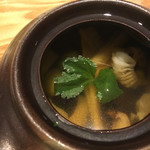 芹生 - 松茸と鱧の土瓶蒸し