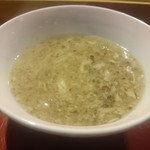 野彩屋プリミティブ - きのこと卵の椀