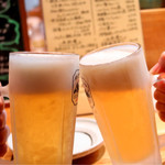 トリビーで乾杯〜♪