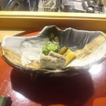 野彩屋プリミティブ - 秋刀魚丸ごとの出汁を減圧処理した秋刀魚と茄子