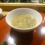 野彩屋プリミティブ - きのこと卵の椀