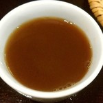 蕎麦倶楽部　佐々木 - 蕎麦湯