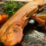 リナシメント - スペイン産乳飲み子豚背肉のロースト　ポルケッタの要素
