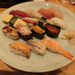 おまかせ15貫1620円