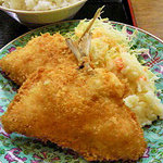 Oshokujidokoro Daikichi - 「アジフライ定食」のメイン（２０１０年１２月）