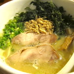 鶏の穴 - 白湯ラーメン