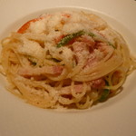 白いナポリタン！スパゲッティビアンコ　ナポレターナ