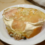 201611松葉蟹の甲羅酒