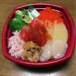 海鮮丼丸 - 北海丼  並盛   540円