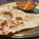 ルンビニ - Ｂセット。カレーはキーママタール。