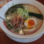 Kourakuen - 鶏塩湯ラーメン637円大盛り