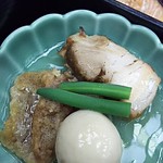 ひむか - さつま芋、豚の角煮、湯葉