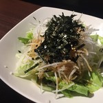 いきなりステーキ - 大根とレタスのサラダ