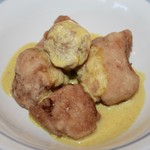 玄米庵 - ベジミートのかぼちゃソース