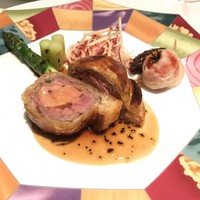 モナリザ 恵比寿店 - 猪・鴨・豚とフォワグラのパイ包み焼き　ペリグーソース