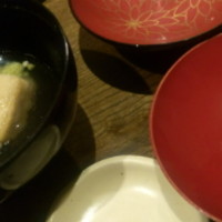 おちょこ - お通しです…粋!