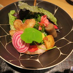 神保町 傳 - 28年11月　サラダ