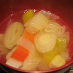 神保町 傳 - 28年11月　下仁田葱・金目鯛の椀